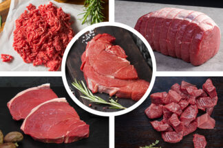 Beef selection box product pictures