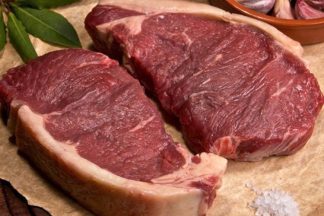 image of dry aged sirloin steaks